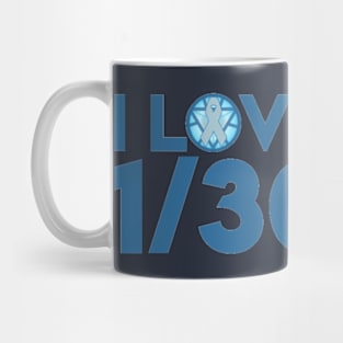 I Love You 1/3000 Mug